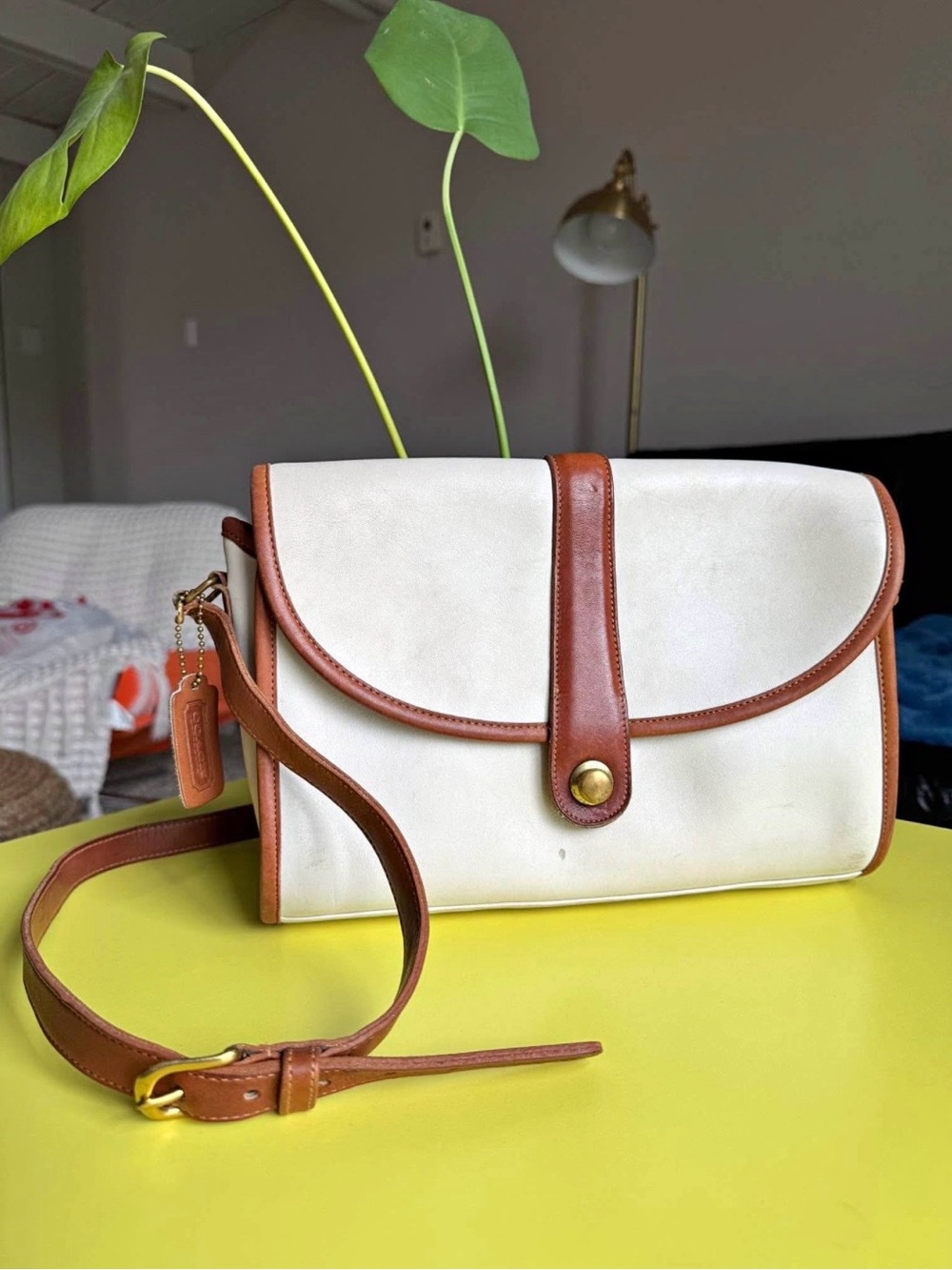 Vintage Coach Spectator Roll Bag